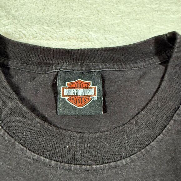 Vintage Harley Davidson 2003 Party of the Century Long Sleeve Tee T Shirt - Picture 4 of 6